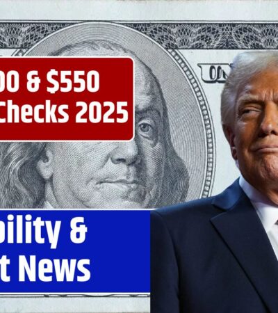 $2400 & $550 Direct Checks 2025