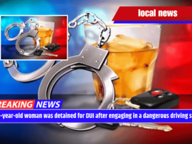 A 66-year-old woman was detained for DUI after engaging in a dangerous driving spree