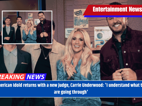 'American Idold returns with a new judge, Carrie Underwood: 'I understand what they are going through.'