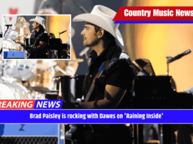 Brad Paisley is rocking with Dawes on 'Raining Inside'