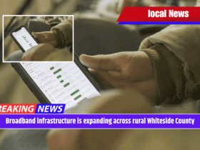 Broadband infrastructure is expanding across rural Whiteside County