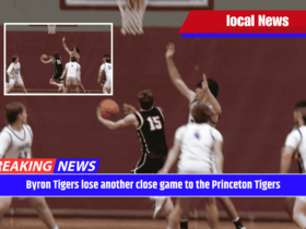 Byron Tigers lose another close game to the Princeton Tigers