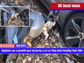Deputies say a Juvenile was Struck by a Car as They were Pushing Their Bike