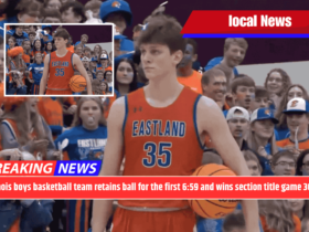 Illinois boys basketball team retains ball for the first 6:59 and wins section title game 36-31