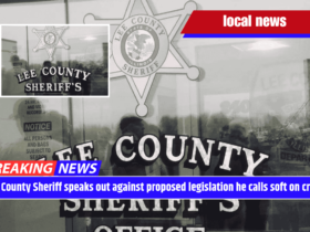 Lee County Sheriff speaks out against proposed legislation he calls soft on crime