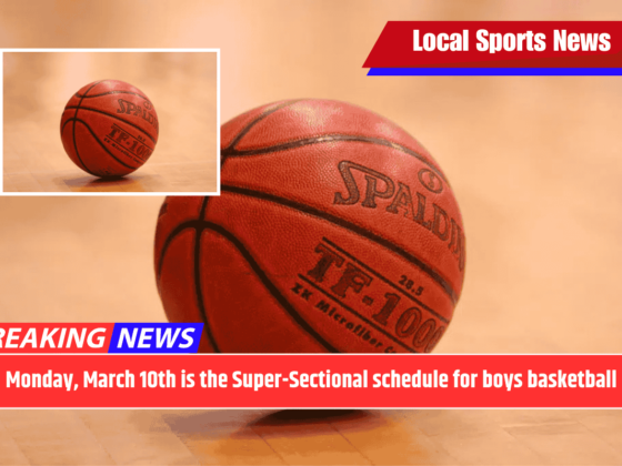 Monday, March 10th is the Super-Sectional schedule for boys basketball