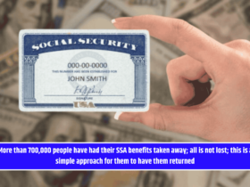 More than 700,000 people have had their SSA benefits taken away; all is not lost; this is a simple approach for them to have them returned
