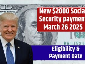 New $2000 Social Security payment March 26 2025