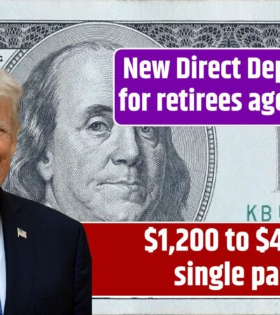 New Direct Deposit for retirees aged 62
