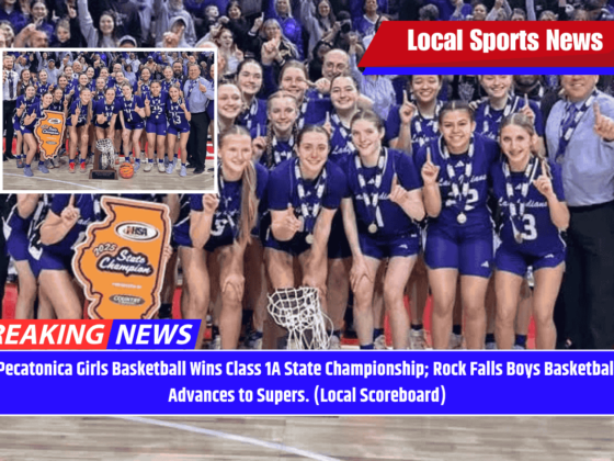 Pecatonica Girls Basketball Wins Class 1A State Championship; Rock Falls Boys Basketball Advances to Supers. (Local Scoreboard)
