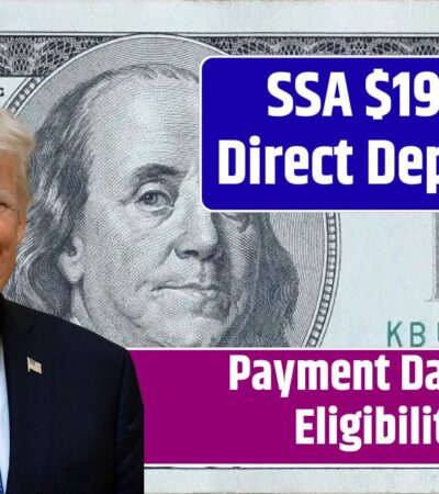 SSA $1919 Direct Deposit