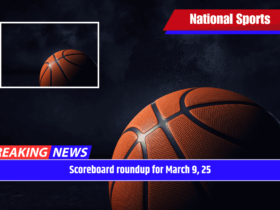 Scoreboard roundup for March 9, 25