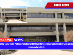 Shaw Local Radio Podcast: Talk Line with Steve Marco interviews Jim Grot of Sauk Valley Community College
