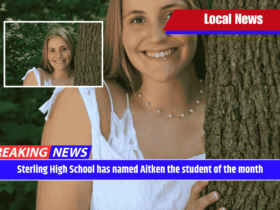 Sterling High School has named Aitken the student of the month