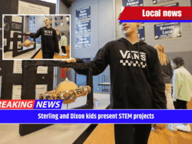 Sterling and Dixon kids present STEM projects