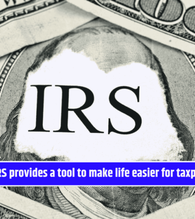The IRS provides a tool to make life easier for taxpayers