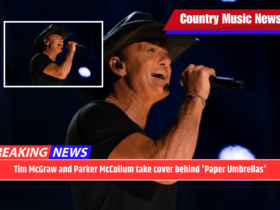 Tim McGraw and Parker McCollum take cover behind 'Paper Umbrellas'