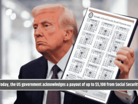 Today, the US government acknowledges a payout of up to $5,108 from Social Security