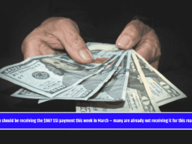 You should be receiving the $967 SSI payment this week in March – many are already not receiving it for this reason